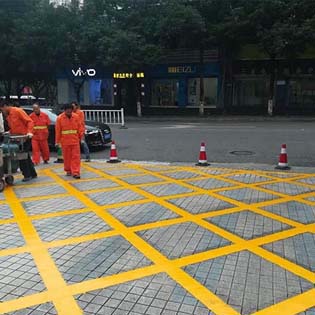 哈爾濱柏油路施工 道路劃線施工